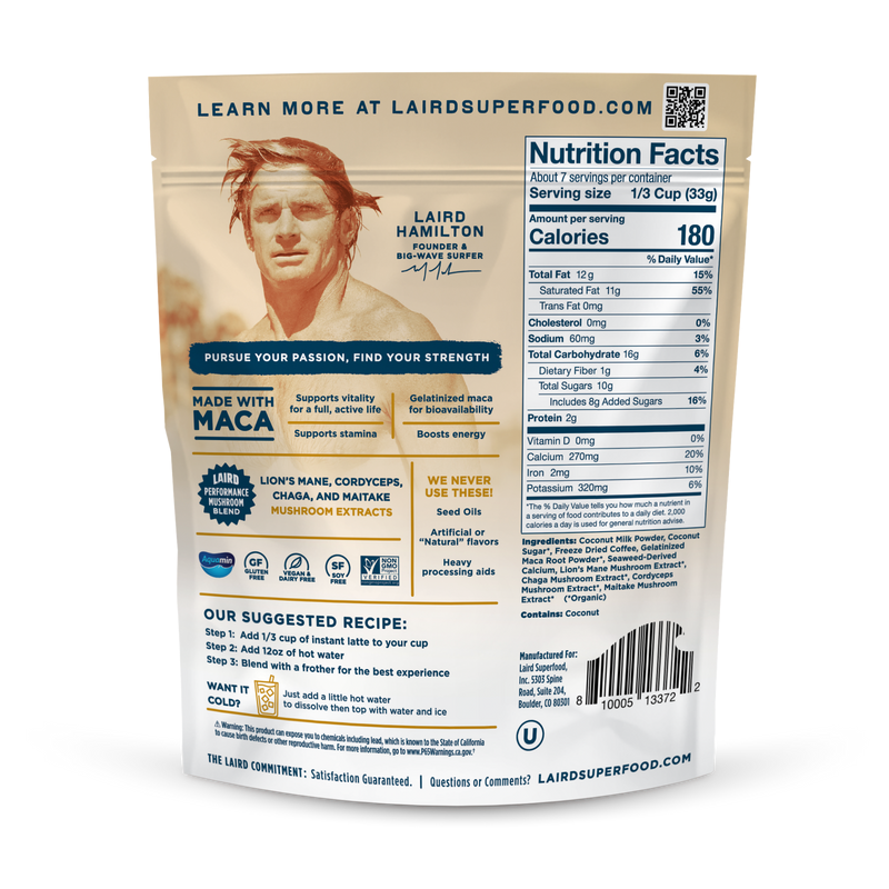 Maca Instant Latte