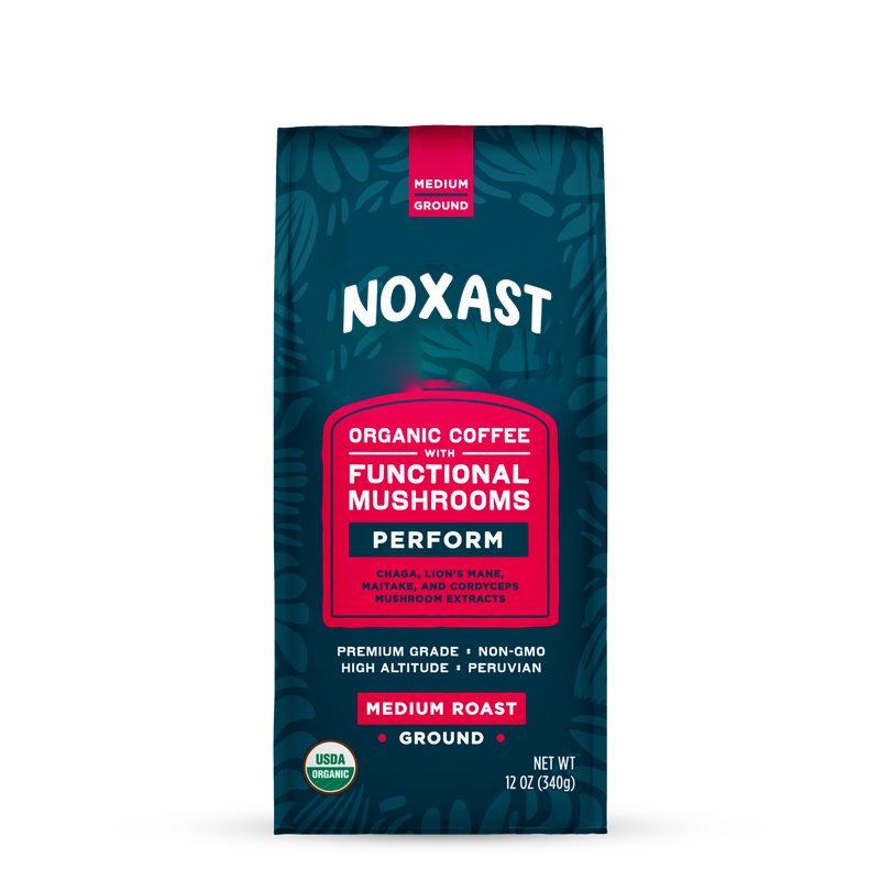 Organic PERFORM Functional Mushroom Coffee - Medium Roast Ground