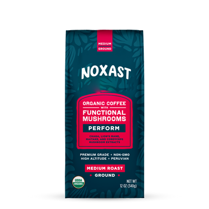 Organic PERFORM Functional Mushroom Coffee - Medium Roast Ground