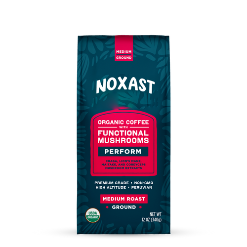Organic PERFORM Functional Mushroom Coffee - Medium Roast Ground